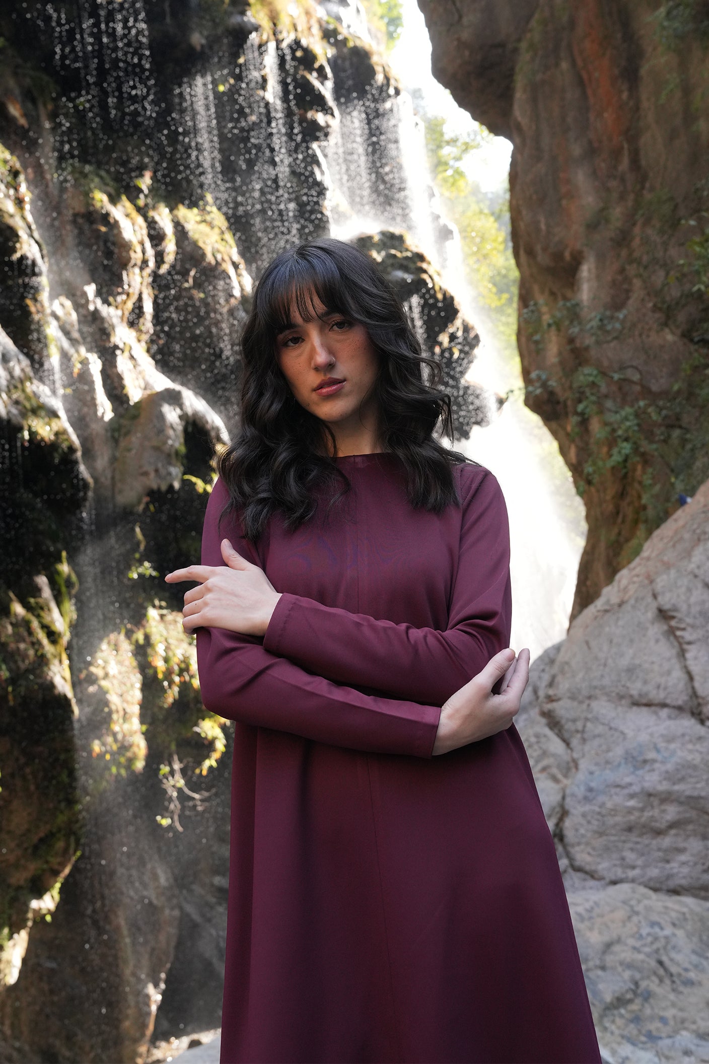 Berry Tone Dress
