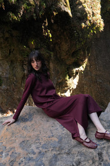 Berry Tone Dress