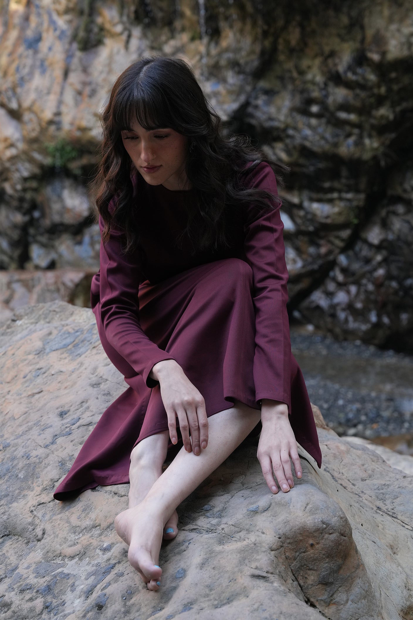 Berry Tone Dress