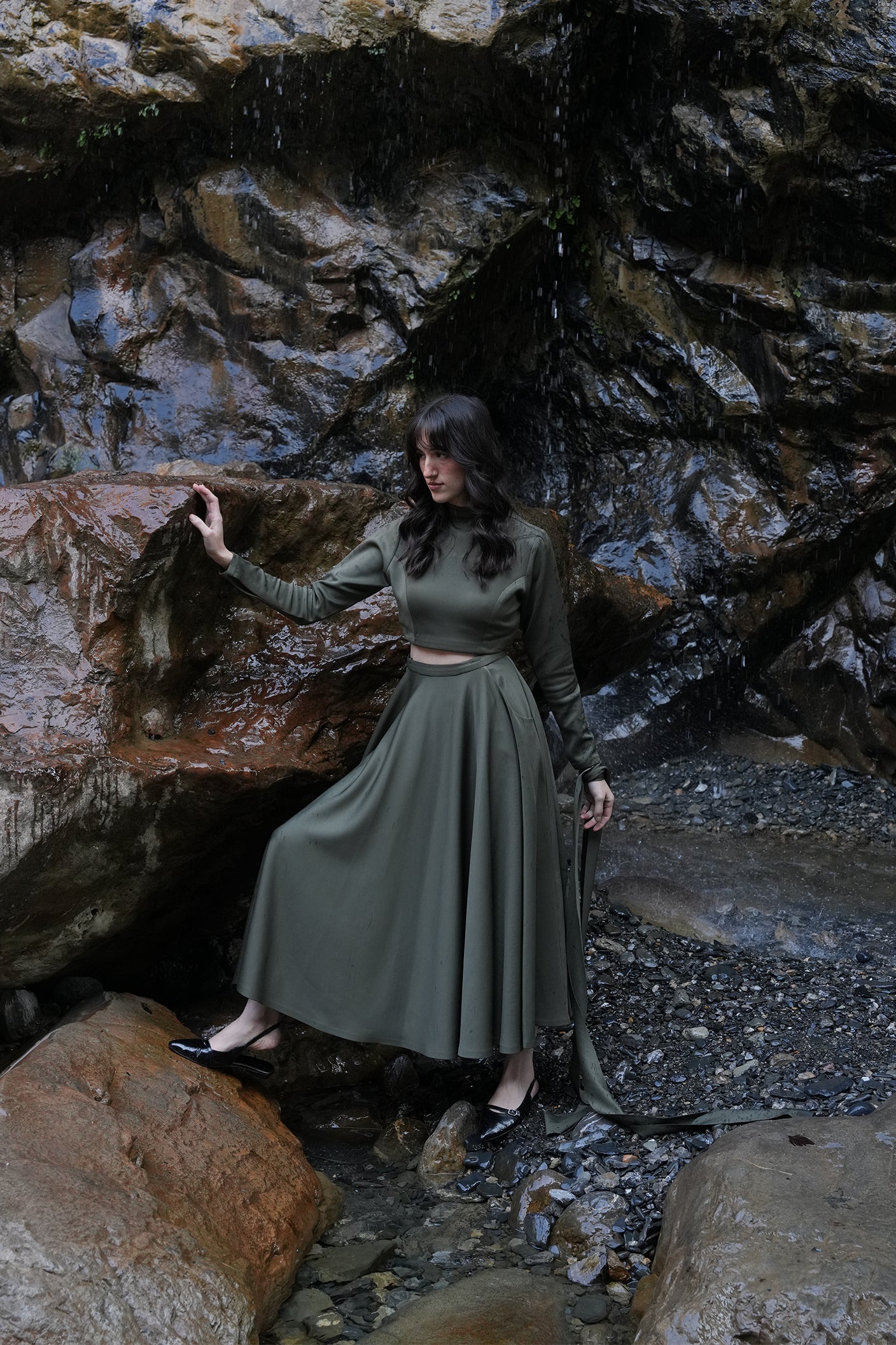 Olive Curve Co-ord