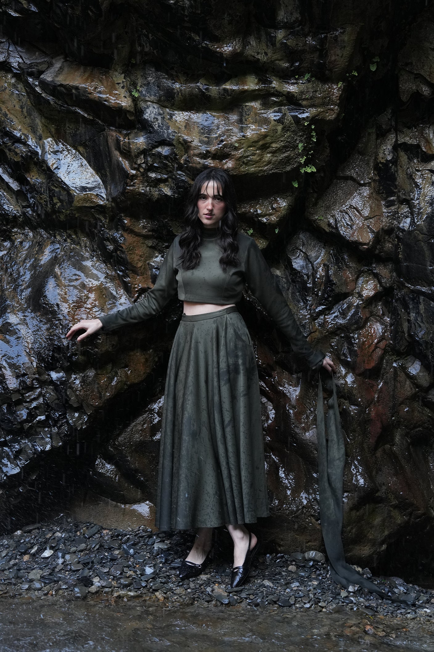 Olive Curve Co-ord