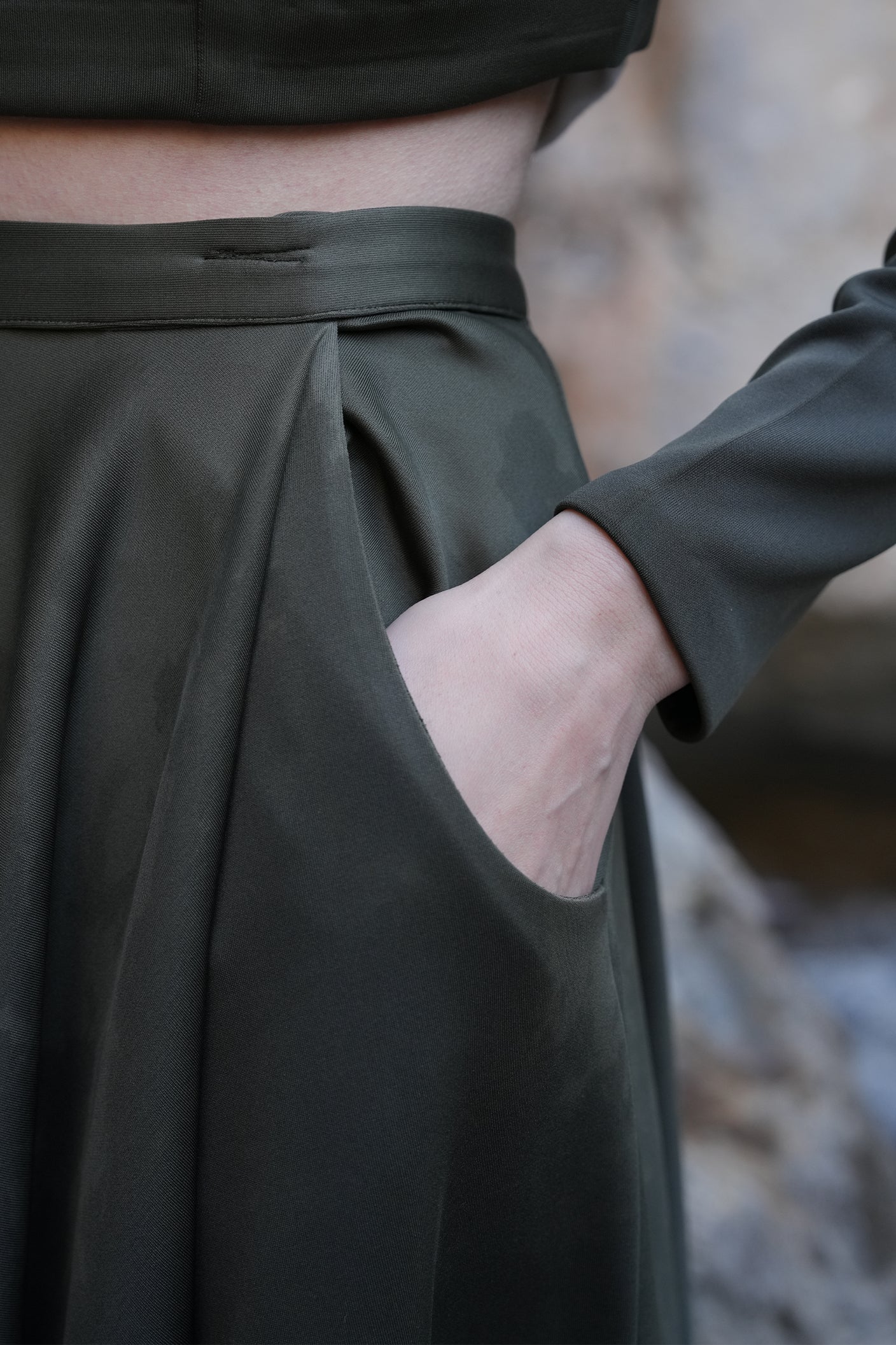 Olive Curve Co-ord