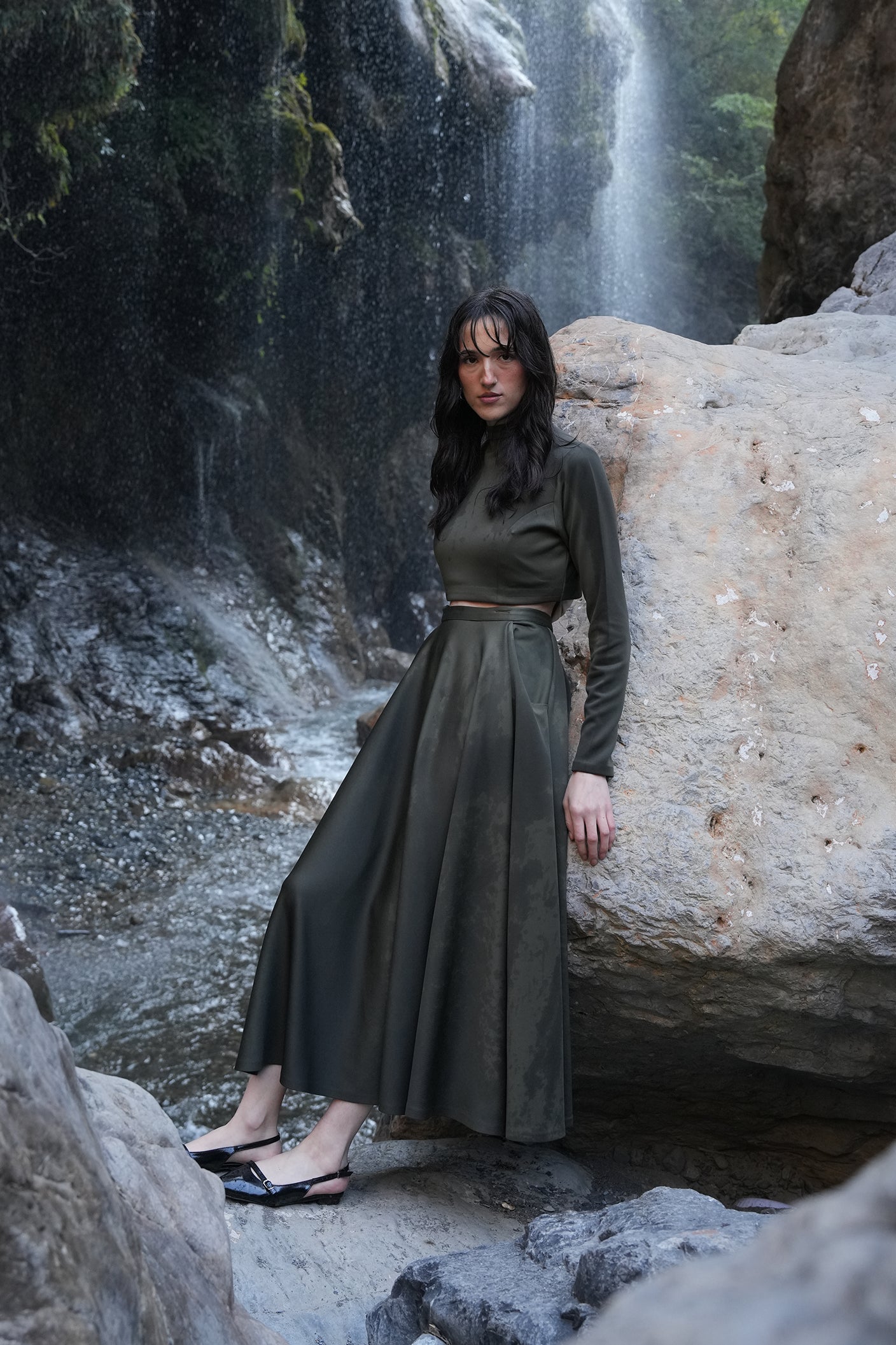 Olive Curve Co-ord