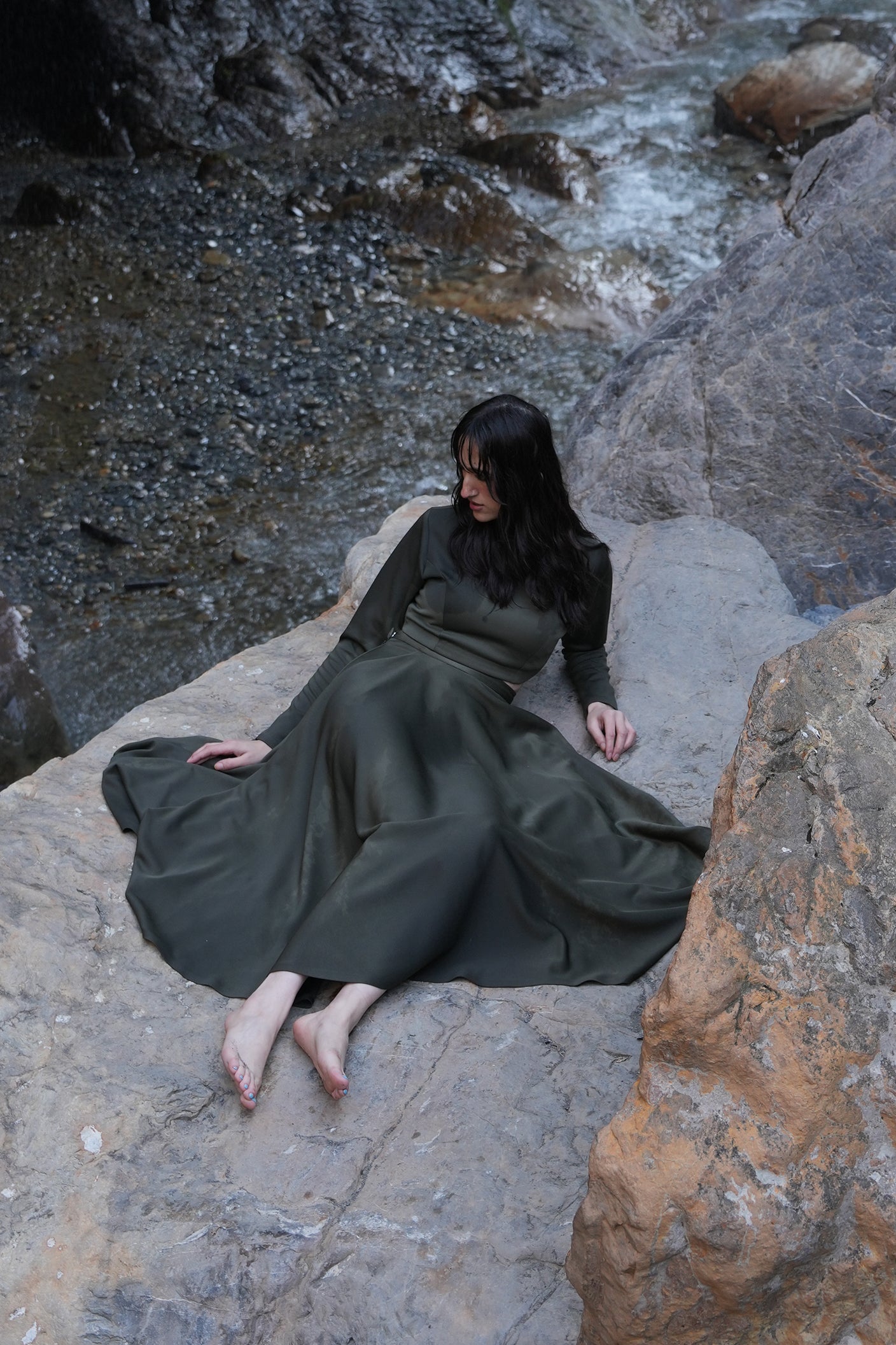 Olive Curve Co-ord